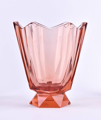 Art Deco Vase Ludwig Moser Karlsbad um 1925