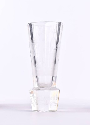 Masonic glass, circa 1900