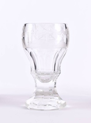 Masonic glass, circa 1900