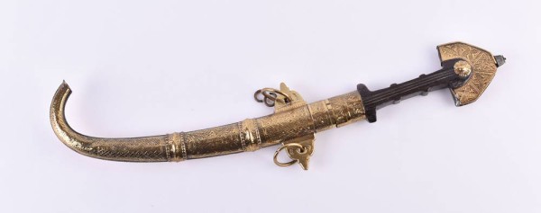 A ceremonial dagger North Africa around 1900