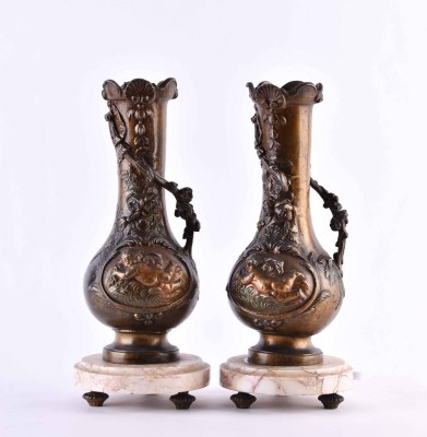 Pair of Art Nouveau vases