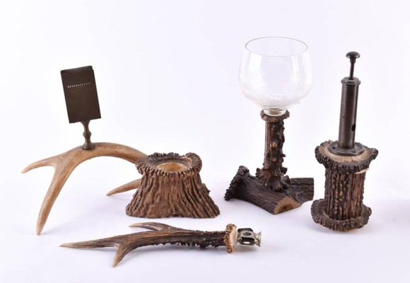 Group of hunting utensils