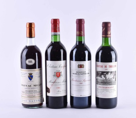 Konvolut Bordeaux Rotweine