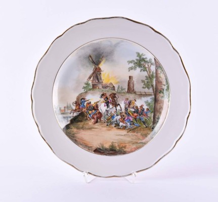 Teller Meissen 19. Jhd.