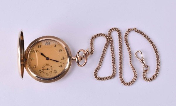 Taschenuhr mit Kette