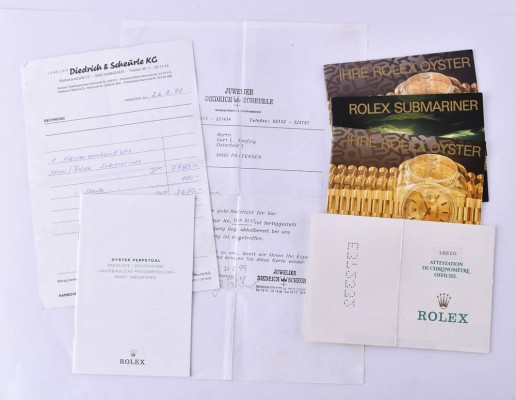 Set original Papiere Rolex, 