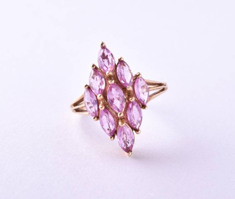 Amethyst lady's ring