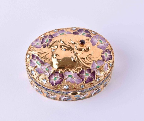 Lidded box Russia