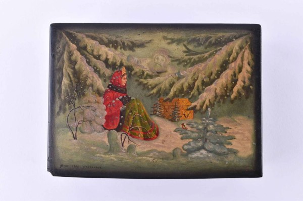 Lacquer box Russia