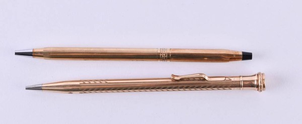 Twist pencil (Wahl Eversharp) and pen (Cross)