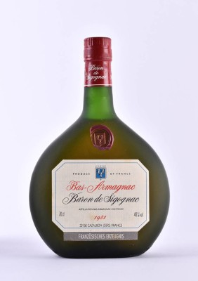 Baron De Sigognac Bas Armagnac xo 1981