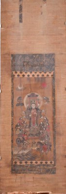 Picture scroll Japan 19th century