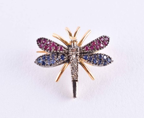 Dragonfly brooch Russia