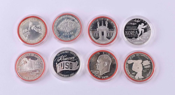 A group of coins USA 