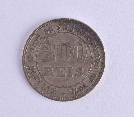 Brasilien 200 Reis 1871