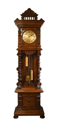 Gründerzeit - Standuhr um 1880