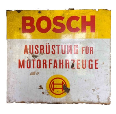 Enamel sign Bosch