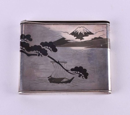 Cigarette case Japan Meiji period