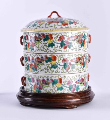 Famille Rose storage jar China 19th/20th century