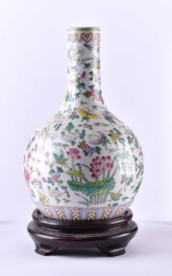 Famille Rose Vase China 