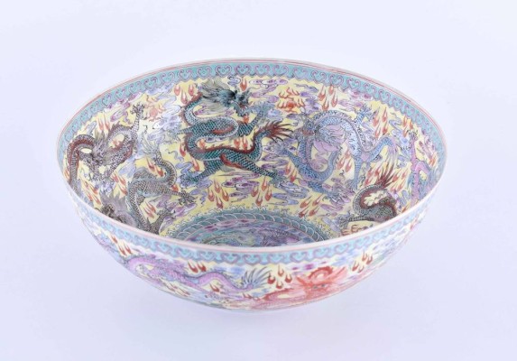 Famille Rose bowl China