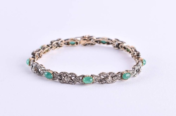 Smaragd diamond bracelet