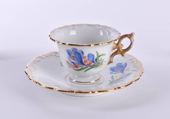 Cup with saucer Meissen