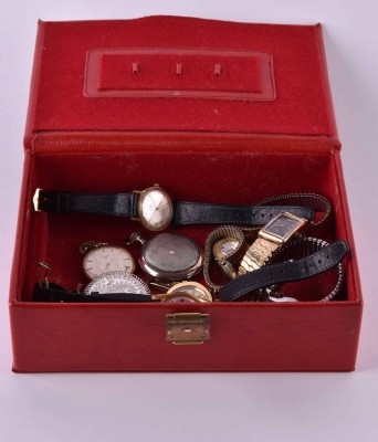 A group of watches and jewellery