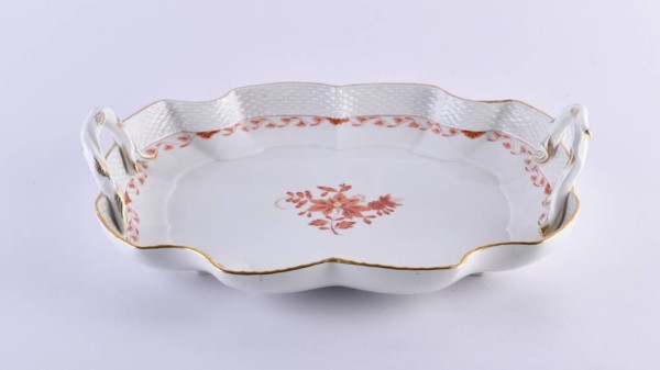 1 tray Alt Ozier Meissen 