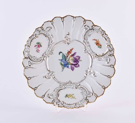 Pomp plate Meissen 