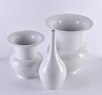 3 vases KPM Berlin