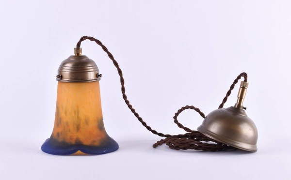 Art déco Deckenlampe Noverdy Frankreich um 1930