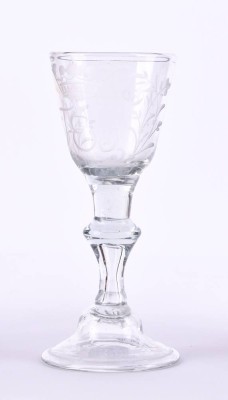 Baroque glass c. 1780