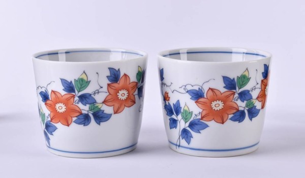 Pair of sake cups Guinomi Korea probably 19th/20th century