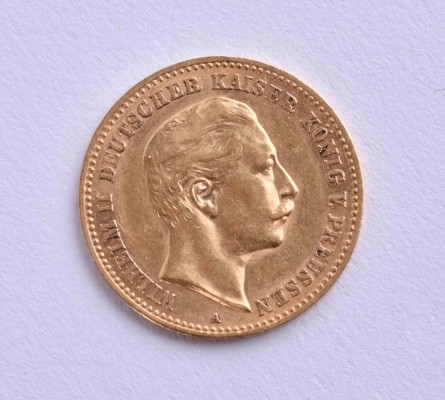 10 Mark Gold, Wilhelm II 1893