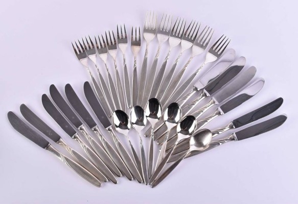 Silver cutlery for 6 persons WMF