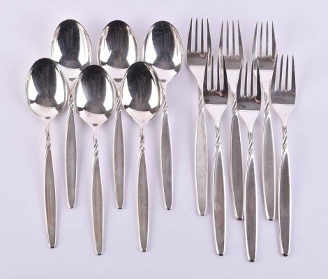 6 forks & 6 spoons WMF