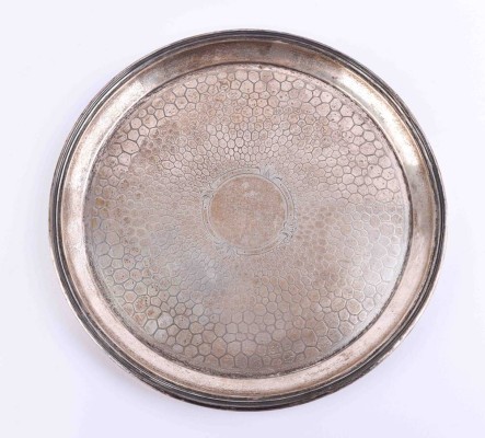 Silver tray Russia