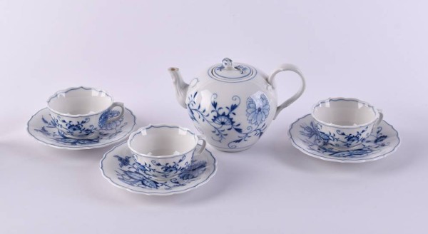 Group of tea service Meissen