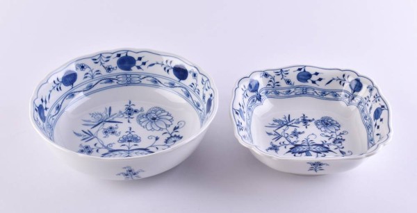 2 bowls Meissen