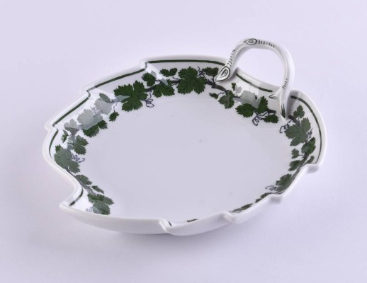 Leaf bowl Meissen