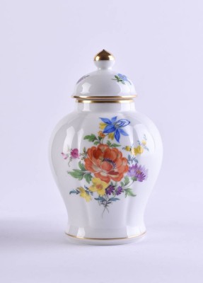 Deckelvase Meissen