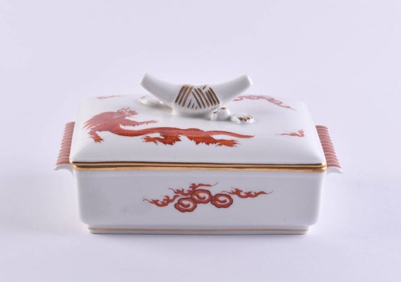 Lidded box Meissen