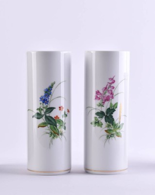 Pair of Meissen vases