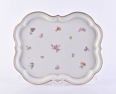 Tray Meissen 19th century