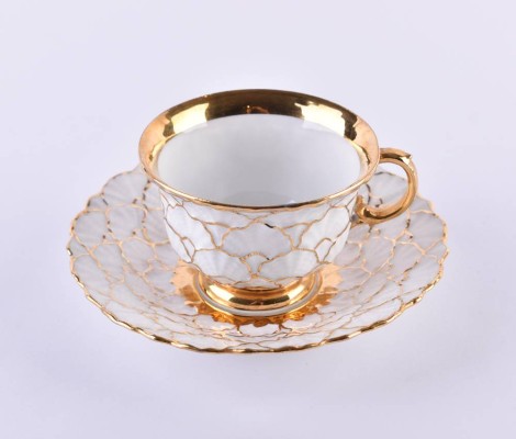 Tasse & Untertasse Meissen