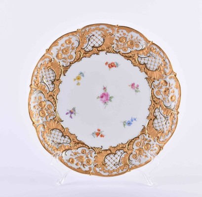 Meissen ceremonial plate