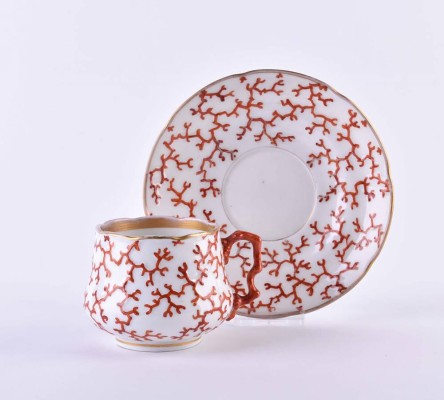 Cup and saucer KPM 