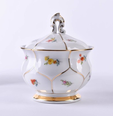 Sugar bowl Meissen,