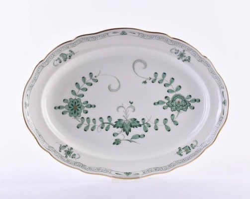 Meissen offering plate